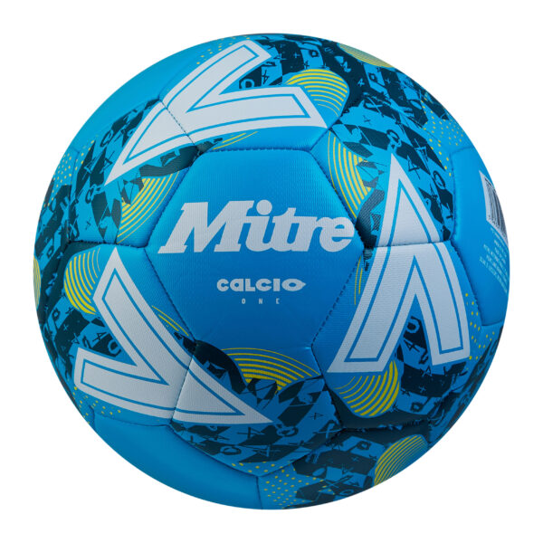 Calcio One Football – Fluo Blue/White
